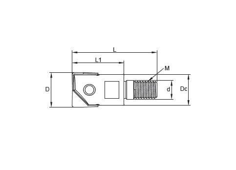 FZCF-Square Shoulder Modular Milling Cutter